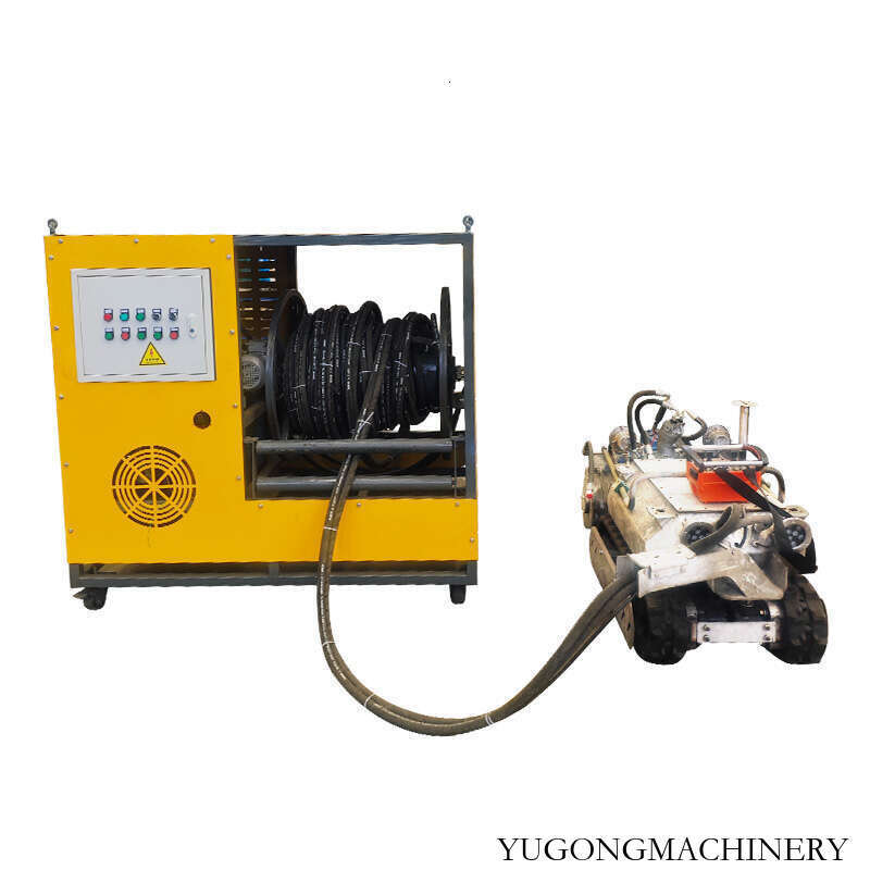 Remote Control Desilting Robot for Pond Dredging Silt