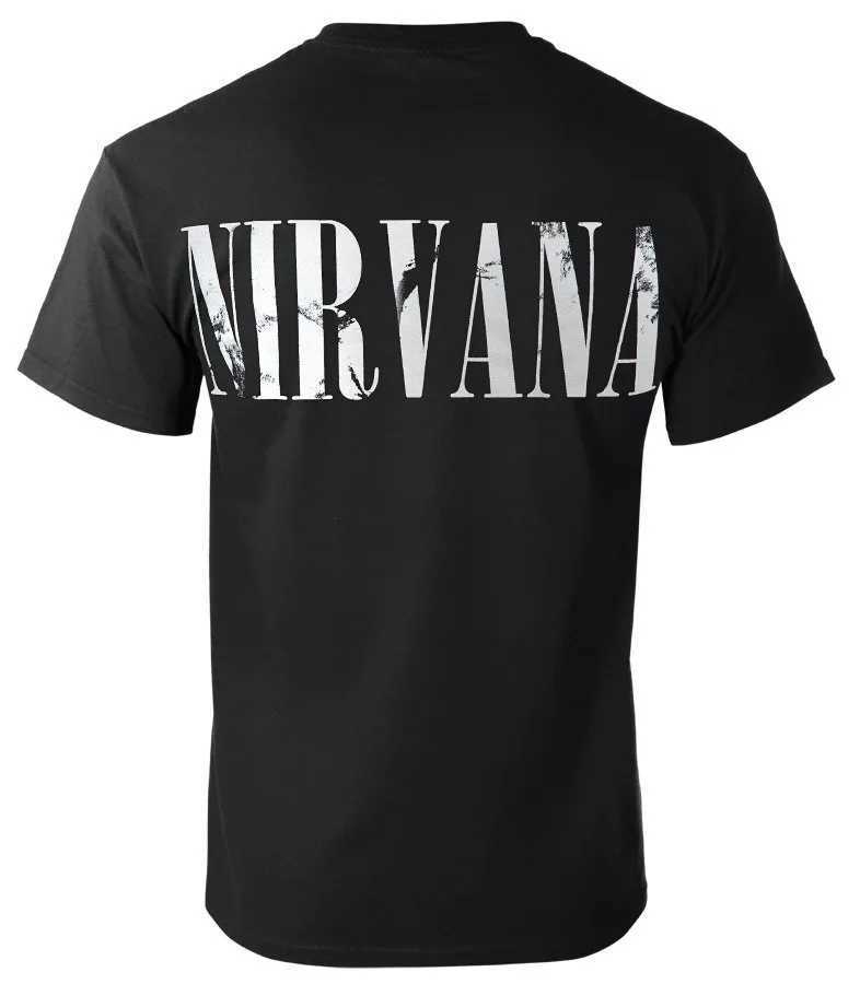 NEVERMIND T-Shirt Mens and Womens Short SLeeve Retro Band Tops Trend Brand T-shirt Summer Oversize Clothing Streetwear X251218