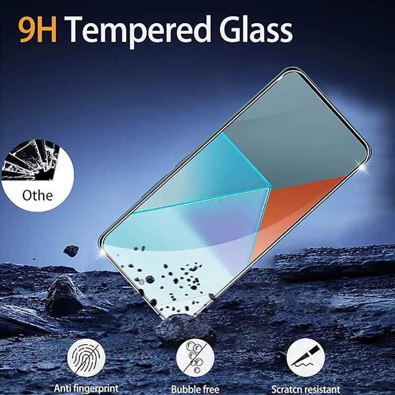 5-1Pcs Tempered Glass for Redmi Note 13 12 11 10 Pro 4G SCREEn Protector for Redmi Note 12s 11s 10s 5G 12 Turbo 11T 10T G251218