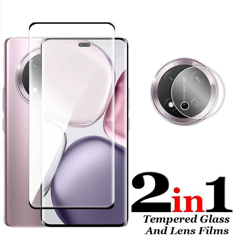 For Honor Magic7 Lite 5G Glass 3D Curved Full Cover Screen Protector Honor Magic 5 6 7 Lite Tempered Glass For Magic7 Lite Film G251218
