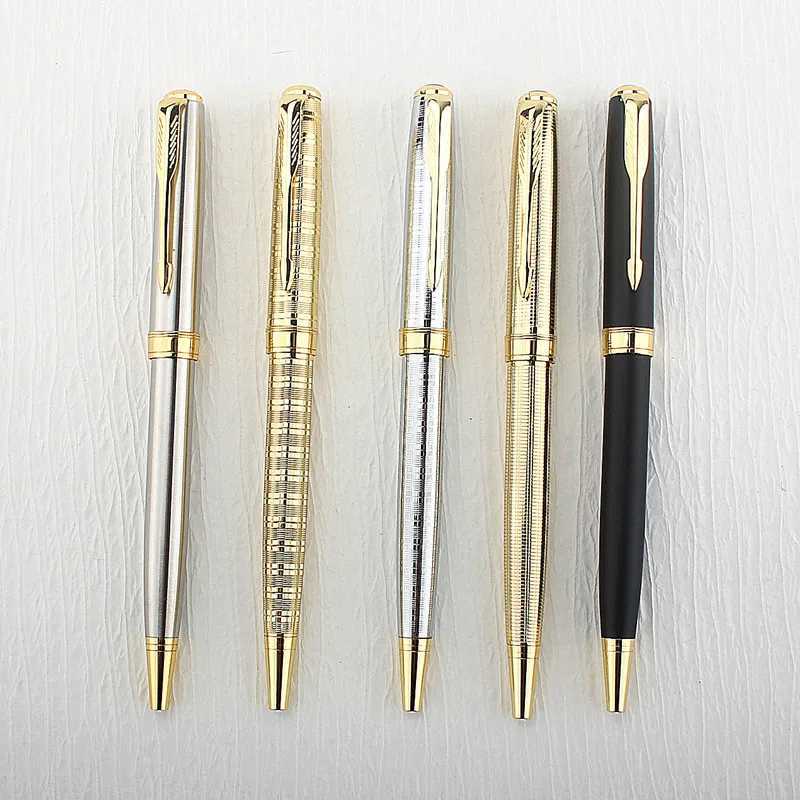 Luxury Quality 5017 Golden Senior Gift Pens Student School Business Off Ballpoint Pens New Y251218