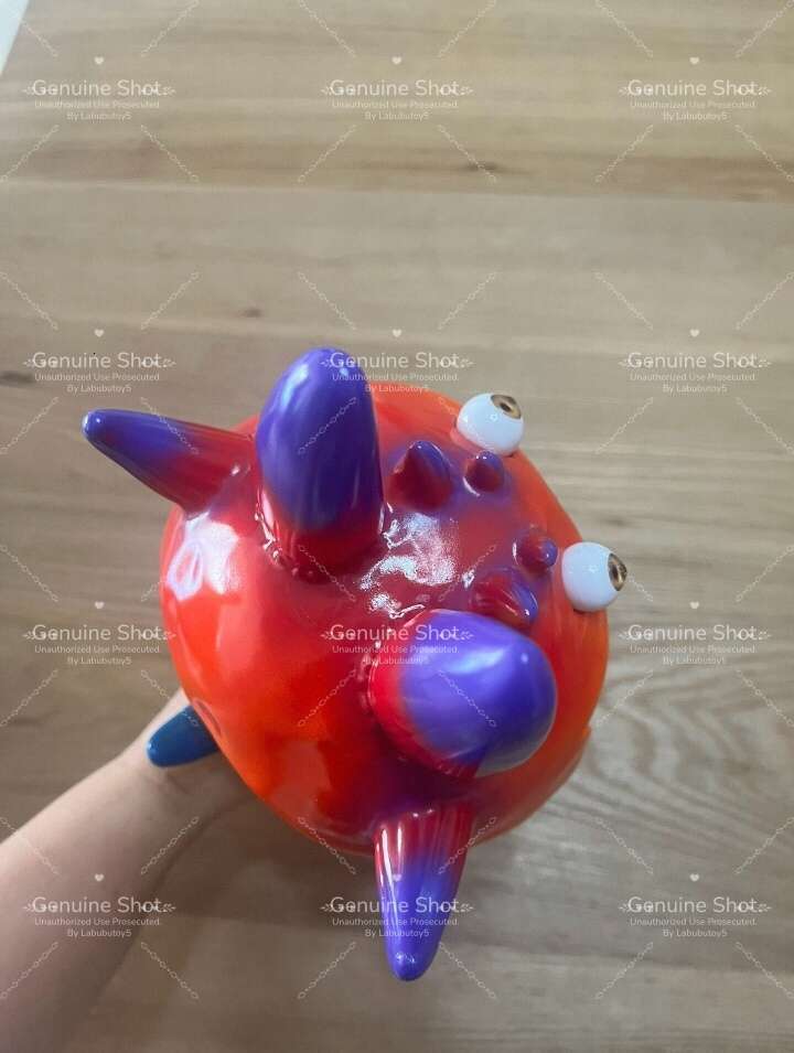 Popular Market Labubu Rangeas T9g Rainbow Beast Cute Ugly Trendy Vinyl Figurine Collectible Grade Desktop Decoration For Big Labubu Doll Fans