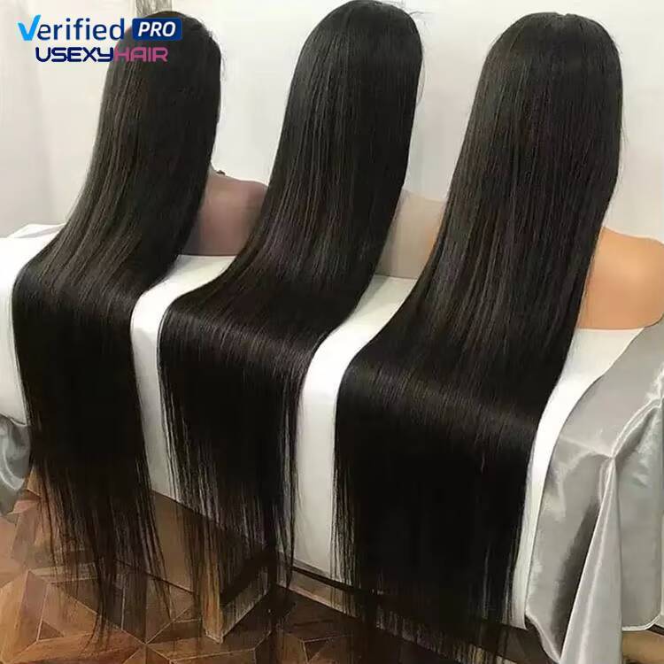 Raw Vietnamese Natural 13x6 HD Glueless Human Hair Wigs Human Hair Lace Front Wig Cuticle Aligned Hair 360 Full Frontal Lace Wig