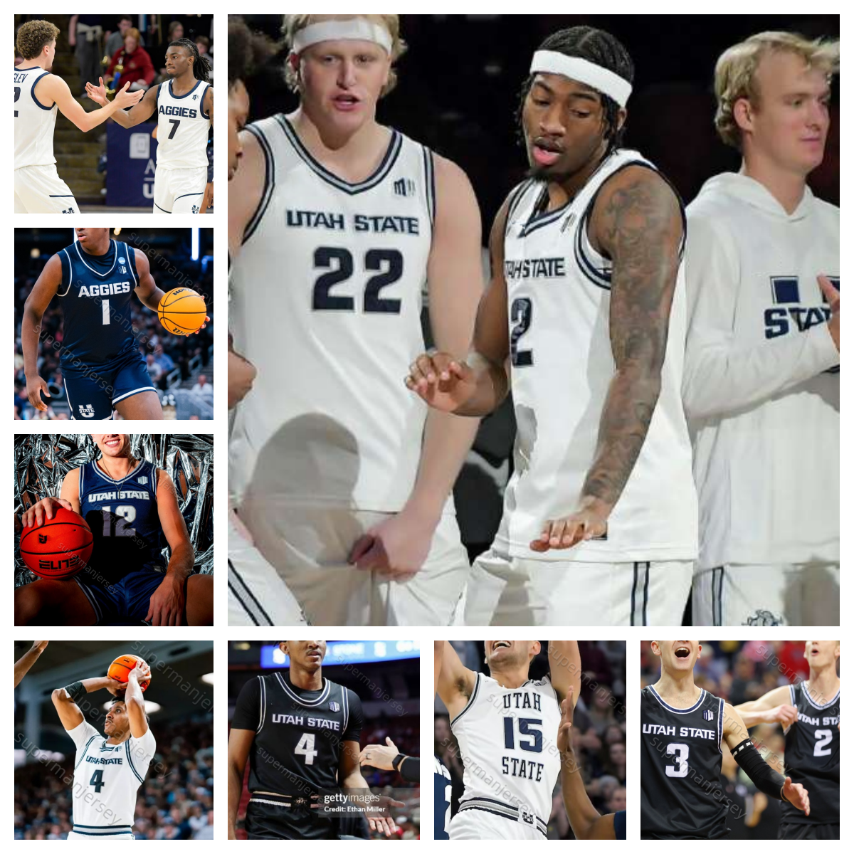 2026 Utah State Aggies College basketball jersey