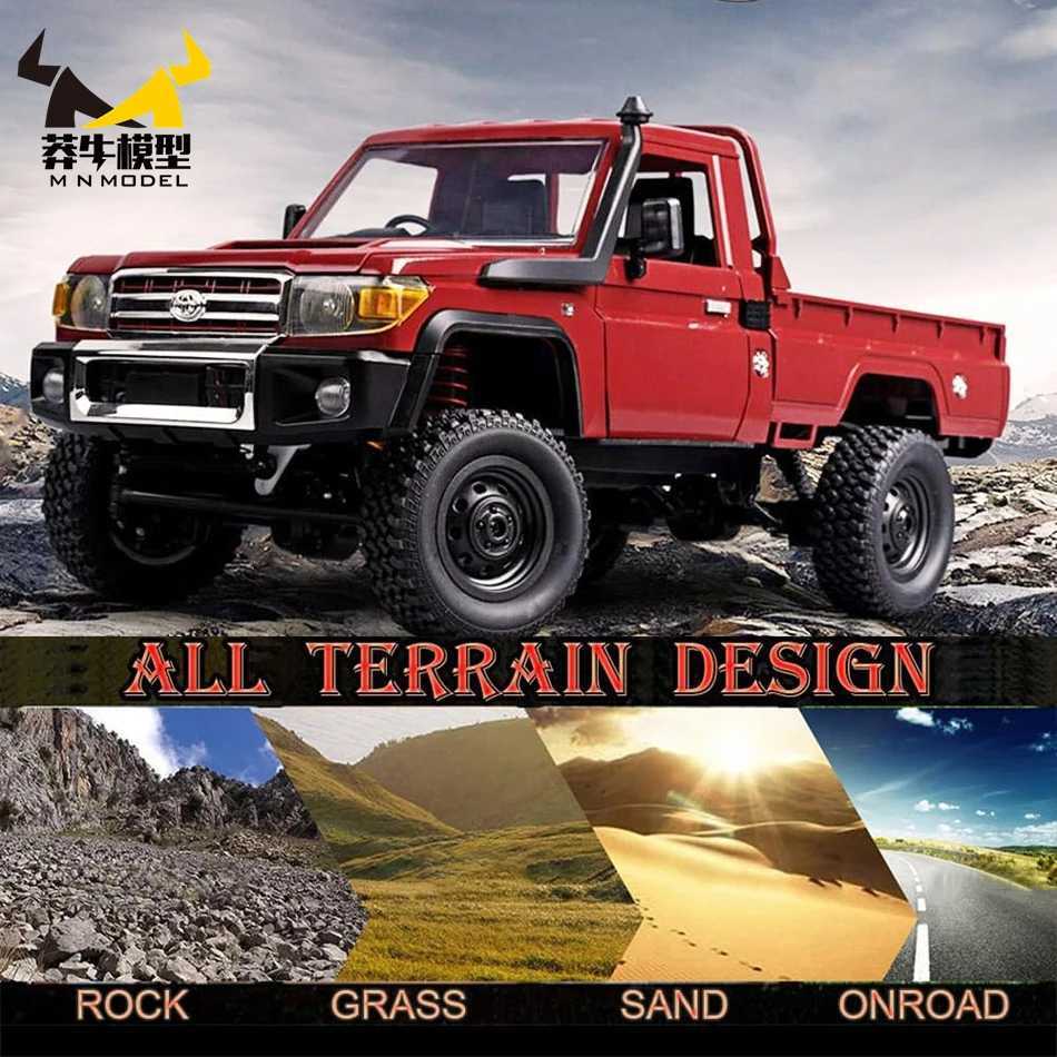 MN MODEL 1/12 4X4 Remote Control Diving Off-road Car Retro LC79 Truck Climbing All Terrain Vehicle Rock Crawler Toy for Adult G251218