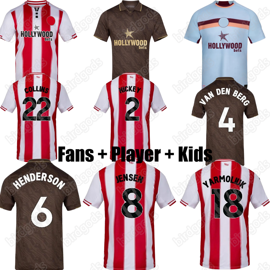 SCHADE 25 26 soccer jerseys shirts HICKEY VAN DEN BERG COLLINS JENSEN CARVALHO JANELT NUNES 2025 2026 football Home Away Third Fans Player Kids Mens Womens Kit uniform