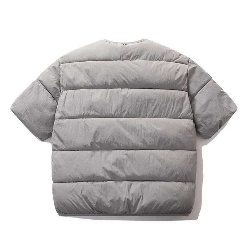 Korean Fashion Vests Warm Men and Women Half-sleeved Vest Jackets Winter Fashion Couple Cotton-Padded Vest Coats Warm WaistcoatsG251218