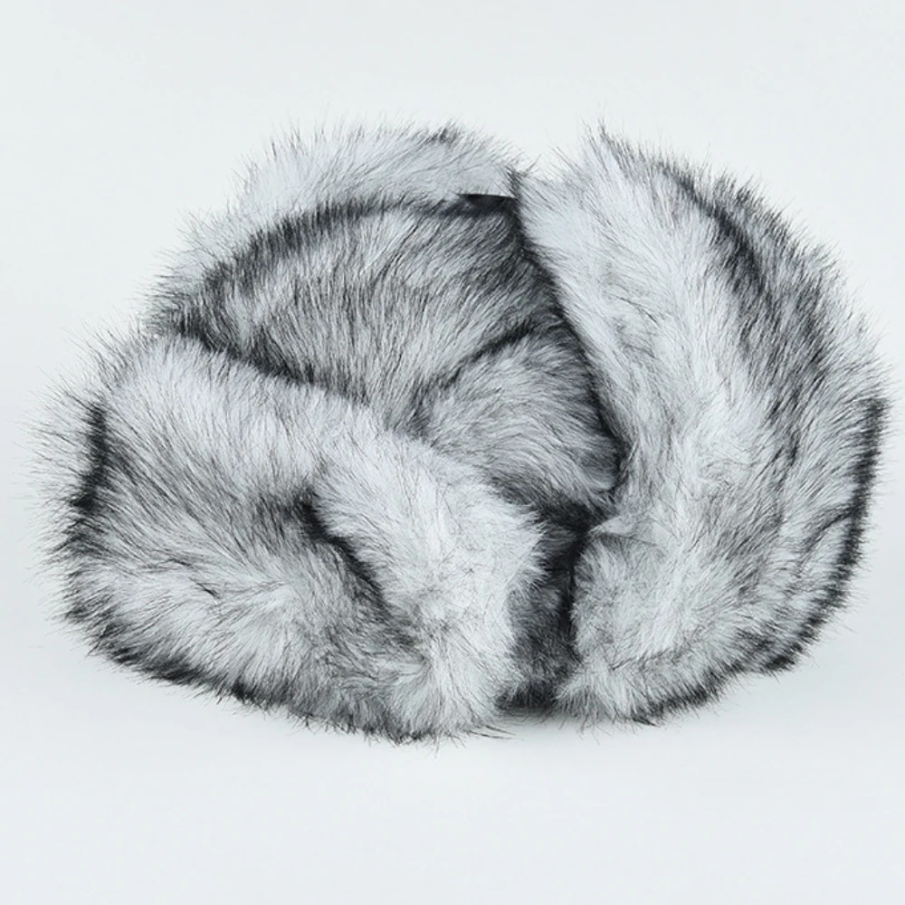 HT4993 Bomber Hat Thick Warm Winter Fluffy Fur Hats for Men Women Windproof Snow Ski Earflap Cap Male Female Russian Hat Ushanka 251218