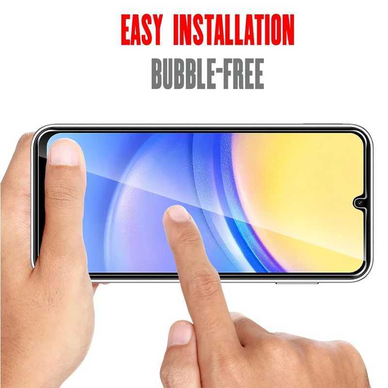 9H SCREEn Protector for A15 A16 A56 A36 A14 A25 A24 A55 A53 A52 A52S A51 A34 A35 Tempered Glass Galaxy A15 G251218