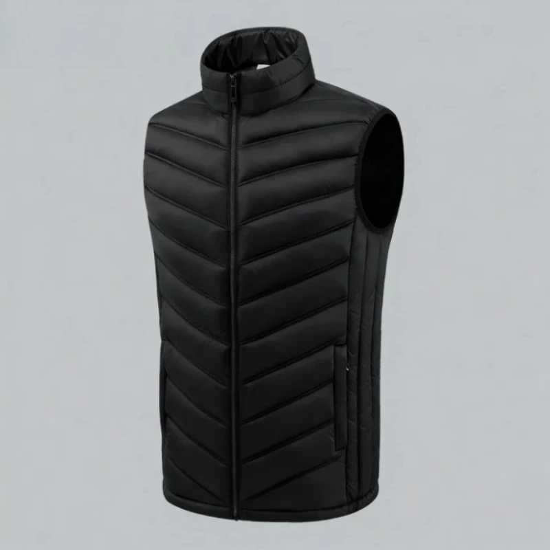 2025 Mens Winter Casual Versatile VEST Warm Comfortable Loose Stand Up Collar Kan Shoulder VEST Coat for MenG251218