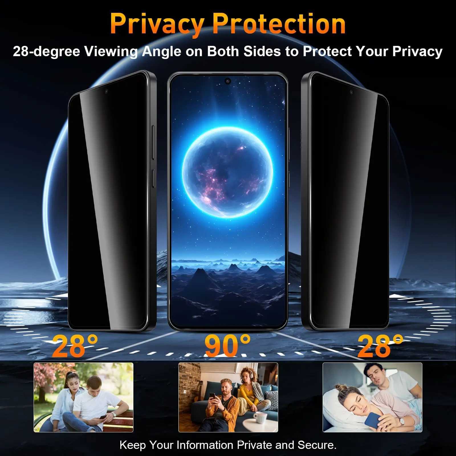 Anti Spy SCREEn Protector For POCO X7 Pro Tempered Glass Privacy Peep Scratch 9H Case Friendly High Aluminum mica G251218