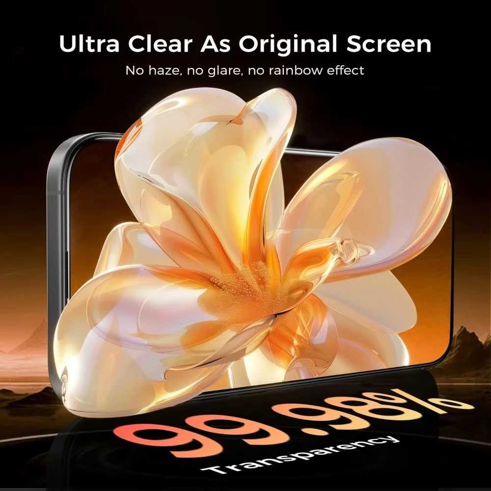 1-3PCS 8K Dust Free Easy Install SCREEn Protector For 11 Lite 5G Ne 14T 15T Pro 13T 12T 11T 10T 14 13 12 Tempered Glass G251218