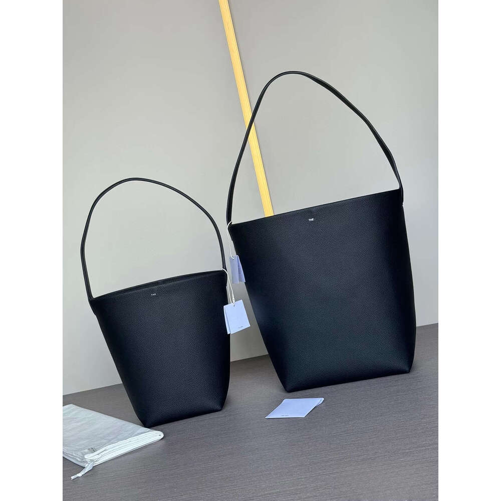 Bucket Lychee Pattern Commuter Large Capacity Genuine Leather Handbag Shoulder Underarm Tote Women S Bag High Quality Luxury Bag