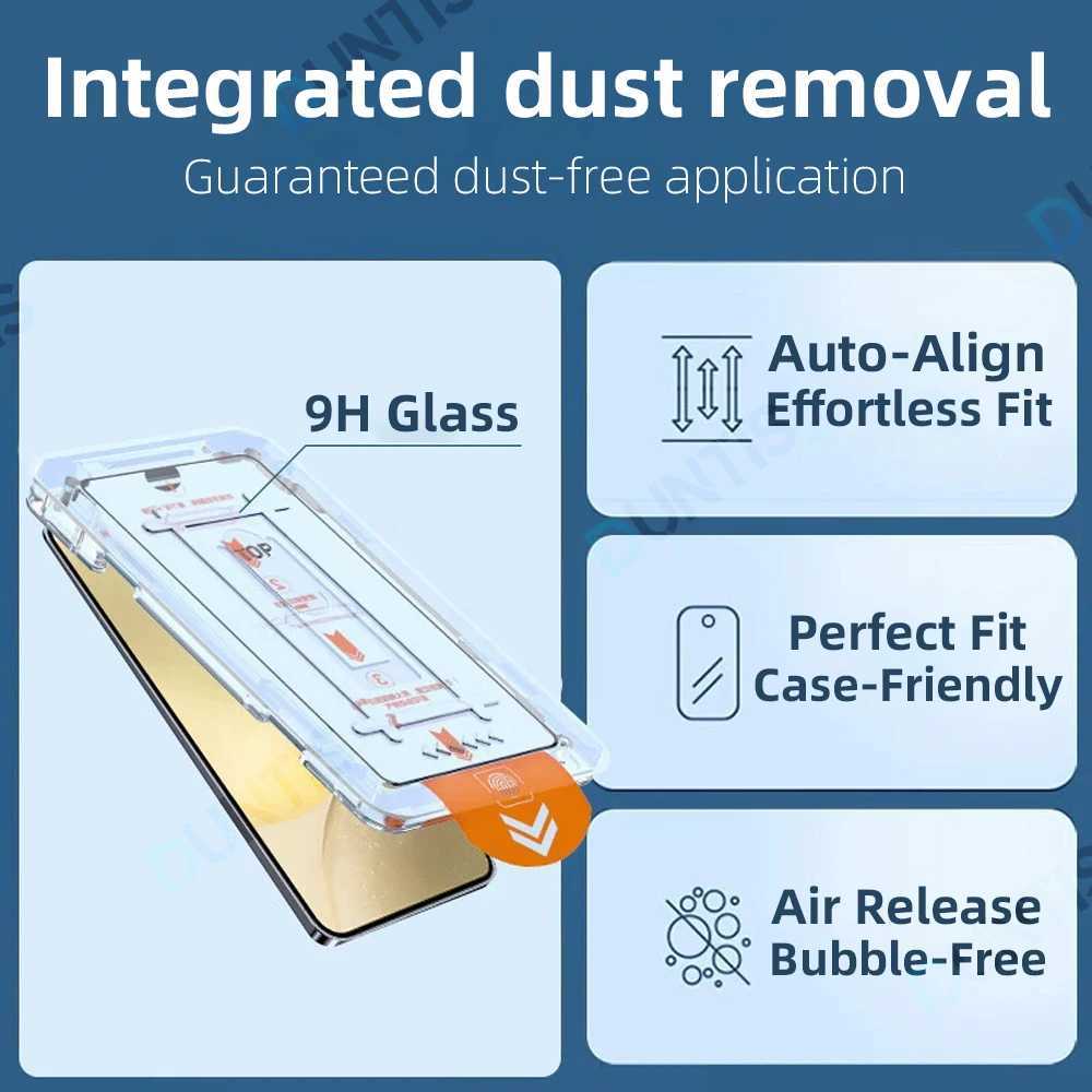 9H Tempered Glass for 17 Pro Max 15 14 13 SCREEn Protector with Dust-Free Installation Box For Mi Phone Accessories G251218