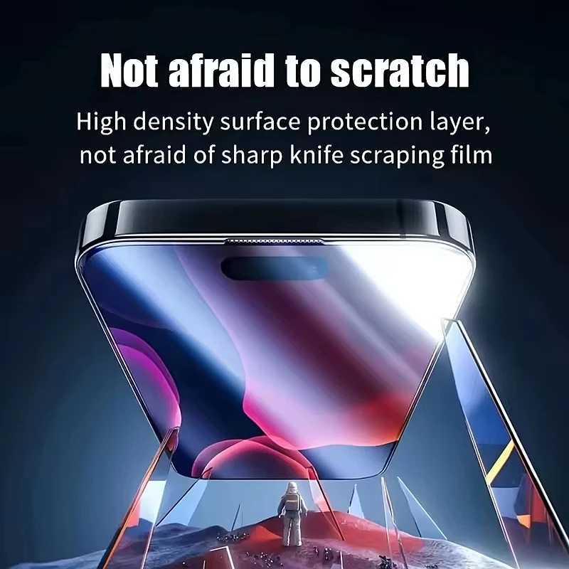 HD Tempered Glass For iPhone 17 Pro Max 16 15 14 13 11 12 Pro Max 16e 7 8 Plus SE XR XS Easy Install Dust-proof Screen Protector G251218