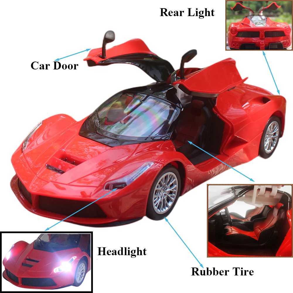 Paisible 114 Electric RC Car Classical Remote Control Door Can Open Vehicle Toys For Boys Girls Kids Gift 6066 G251218