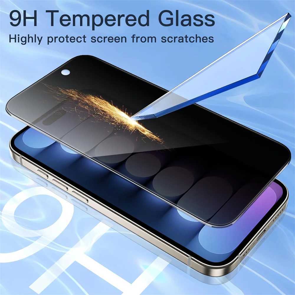 Privacy Screen Protector For iPhone 17 Pro Max Anti-Spy Glass For iPhone 16 15 14 13 12 11 Pro Max Privacy Film iPhone 17 Pro G251218