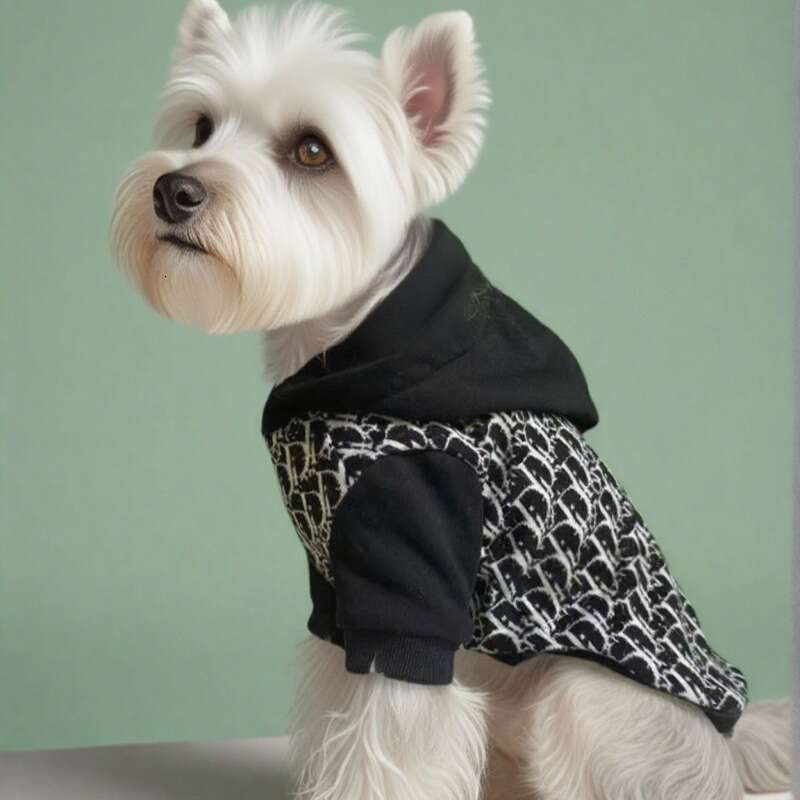 2026 Autumn Winter Dog Coat Sweatshirt Fashionable Warm Clothing Hoodie For Schnauzer Pomeranian Teddy West Highland White Terrier Dogs