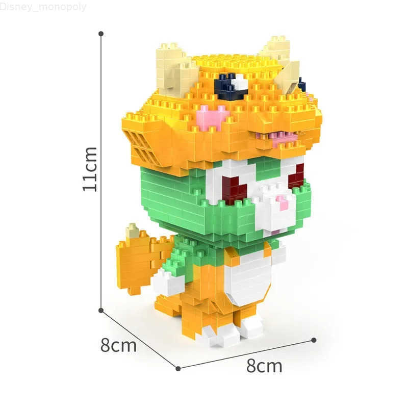 Disney Mini Blocks Cute Cartoon Figures Anime Collection Building Toy Juguetes for Kids Gift Christmas Girl Present Brinquedo Birthday H251218