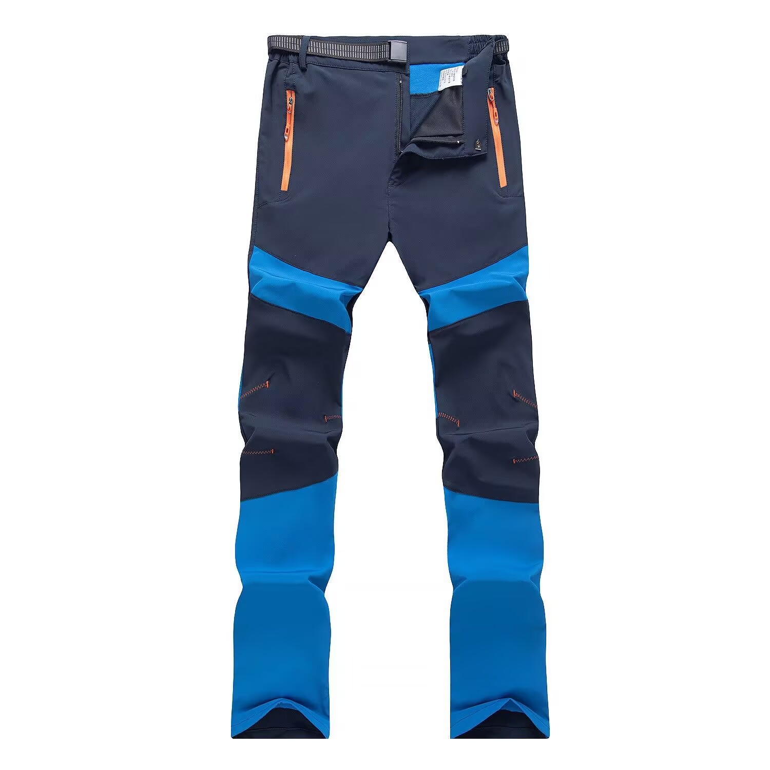 WOZK Men's Winter Pants Fleece Lined Ski Snow Pants Water Resistant 4 Zip Pockets Outdoor Work Pants Outdoorfun