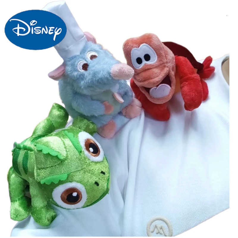 Disney Store Ratatouille Chameleon Plush Magnetic Sebastian Shoulder Plush Toy Kawaii Plush Stuffed Dolls Kids Birthday Gifts H251218