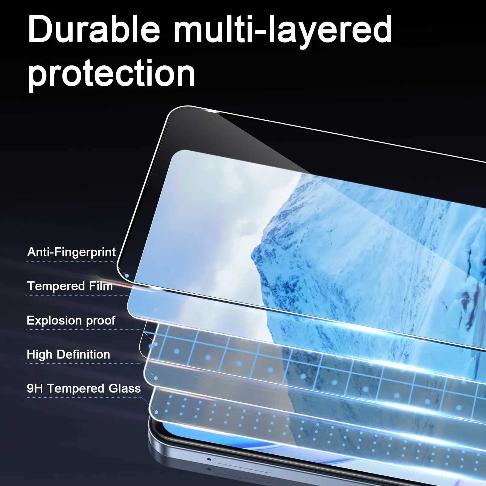 SCREEn Protector For 11 Lite 4G 5G Tempered Glass HD Crystal High Aluminum 9H Anti Scratch Case Friendly G251218