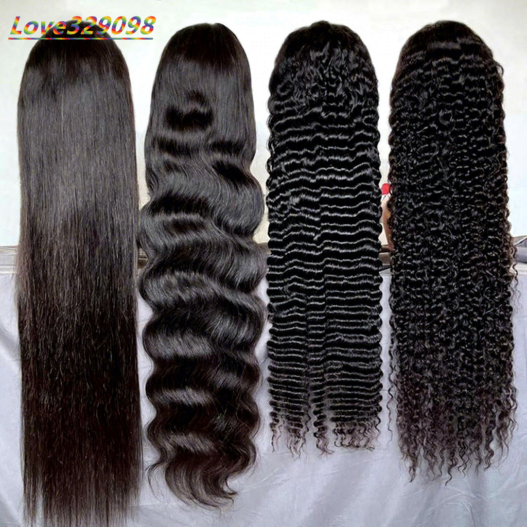 Raw Vietnamese Natural 13x6 HD Glueless Human Hair Wigs Human Hair Lace Front Wig Cuticle Aligned Hair 360 Full Frontal Lace Wig
