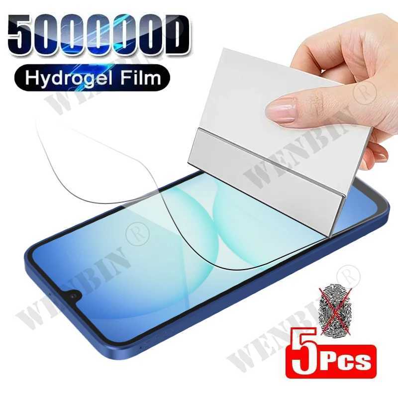 5Pcs Hydrogel Film For A17 A16 A15 A56 A55 A36 A35 Full Cover SCREEn Protector For S25 S24 S23 Ultra Plus G251218