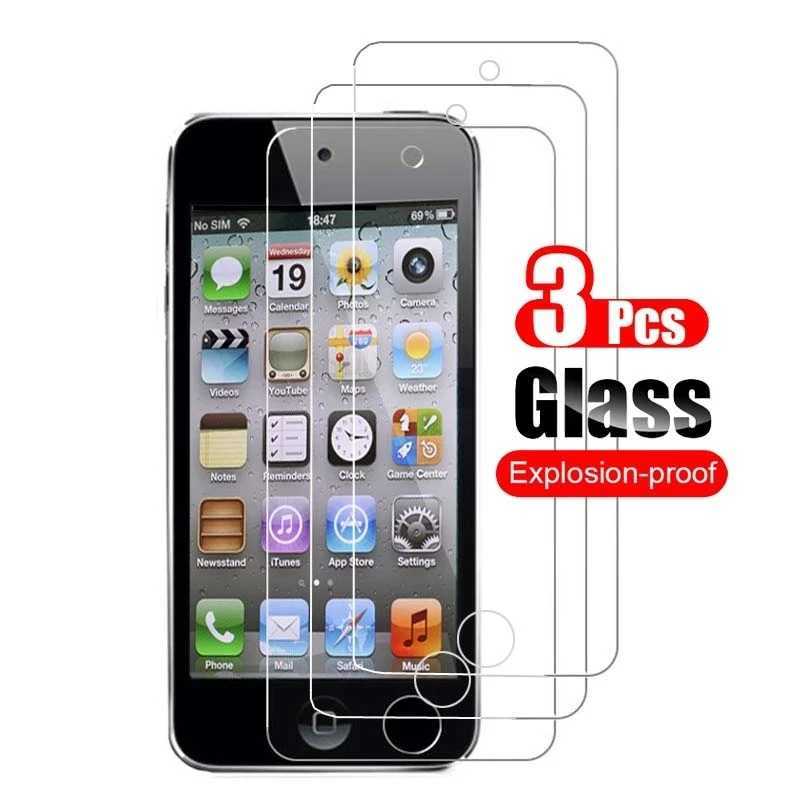 3Pcs Protection Glass For iPhone 7 8 6 6S Plus Tempered SCREEn Protector iphone 5 5C 5S SE 2016 2020 Glass Film G251218