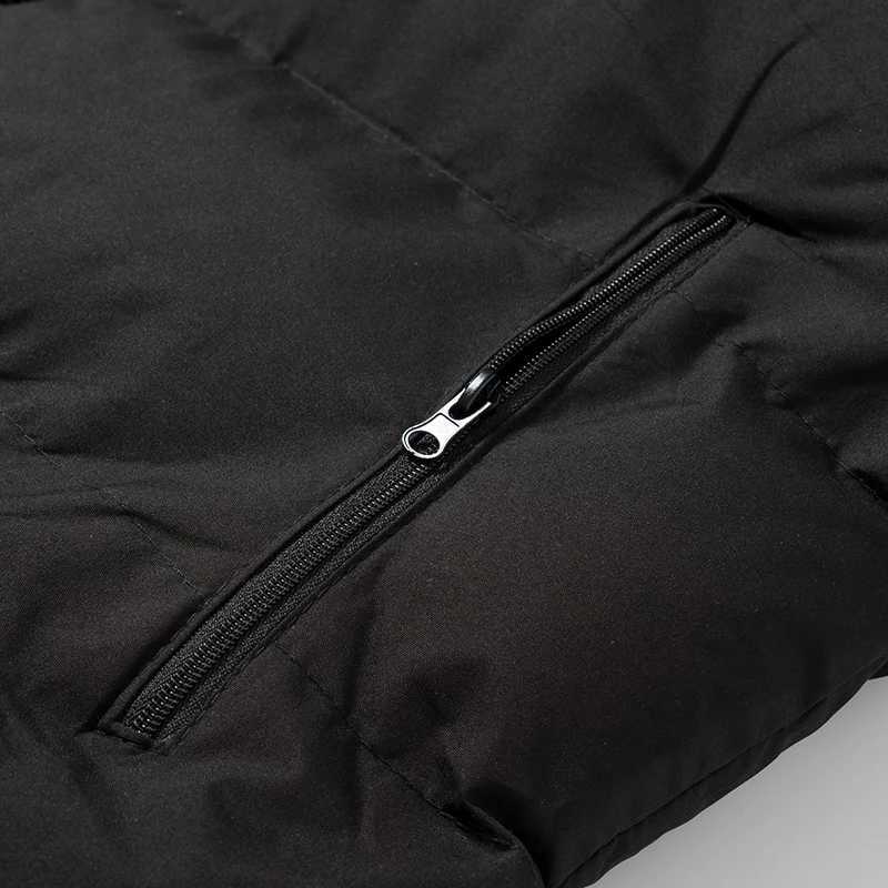 The winter trend mens waistcoat the new autumn and winter sleeveless stand up collar with down thick down vest for warmthG251218