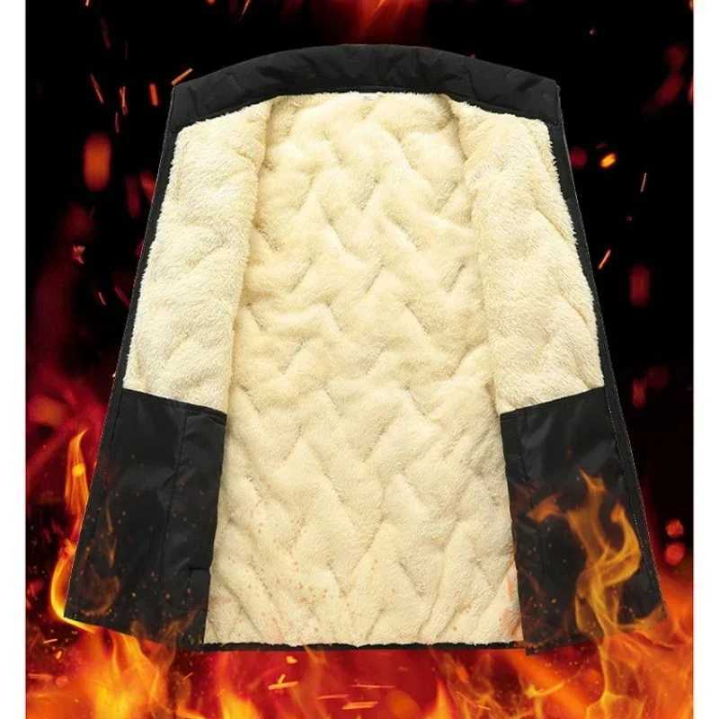 Winter Mens Cashmere Vest Windproof Lambswool Sleeveless Jacket Fleece Parka Vest Coat Men Versatile Outdoors Thicken WaistcoatG251218