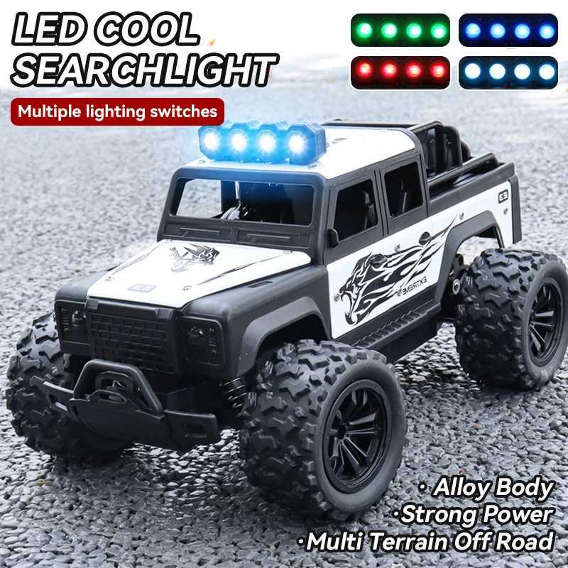 Remote Control Car All-terrain Off-road Climbing Alloy Truck 20KM/H High Speed Drift Racing Vehicle Toy Gift for Kids Children G251218