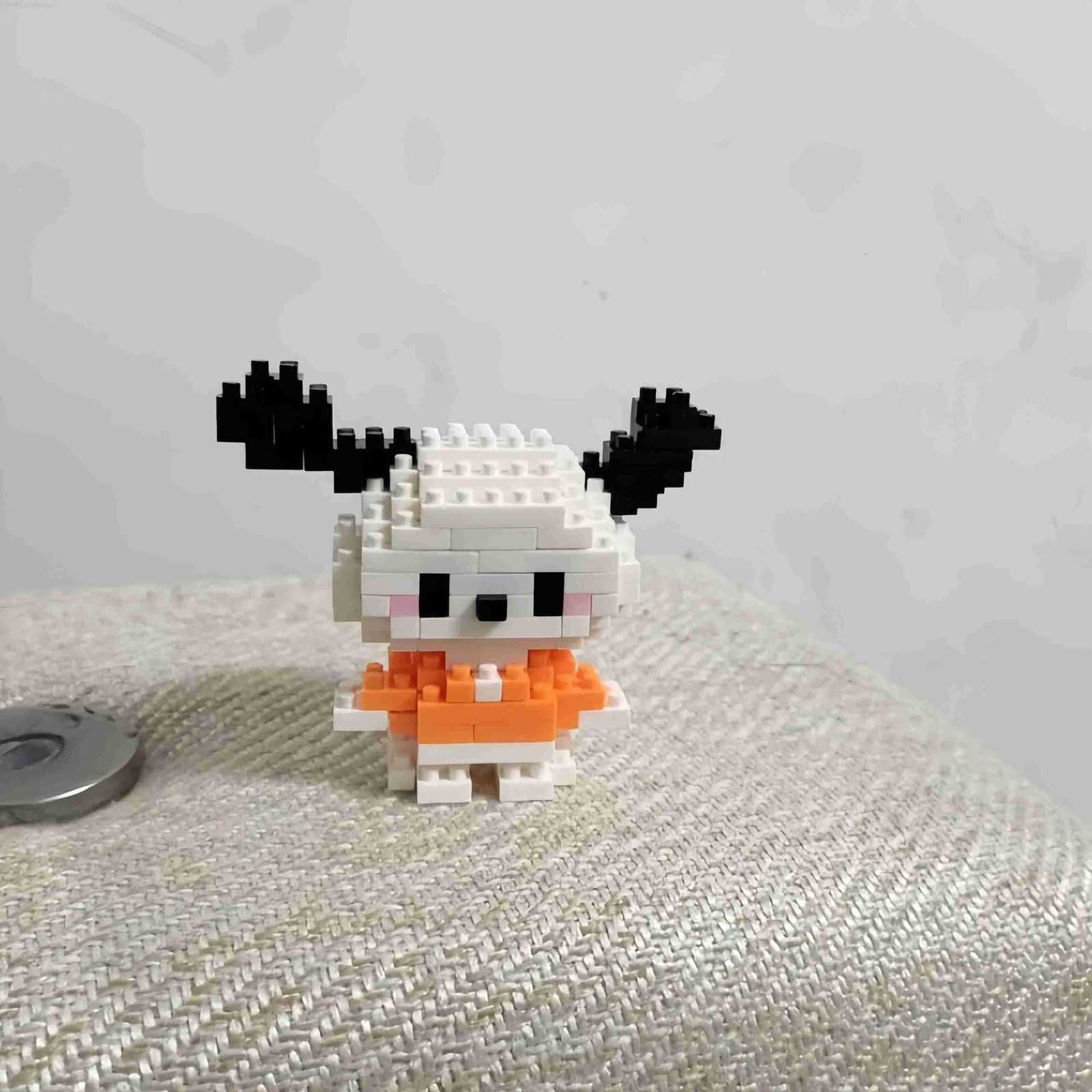 Disney Anime Princess Building Blocks Stitch Mickey Mouse mini Action toy Figures Blocks Toys Bricks Assemble Toys Kids Gifts H2512181