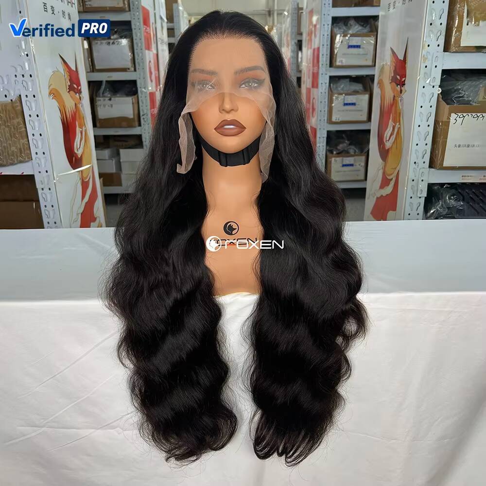 Raw Vietnamese Hair Double Drawn Body Wave Lace Front Glueless Wigs Original Luxury Raw Vietnam Human Hair Wigs for Black Women