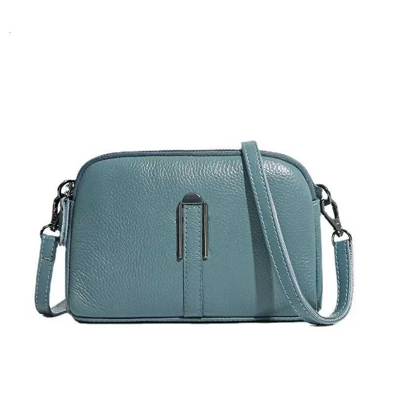 Genuine Leather Bag Luxury Womens Handbags Bag for Woman 2024 Female Clutch Phone Bags Shoulder Bag Crossbody Messenger PackT251218