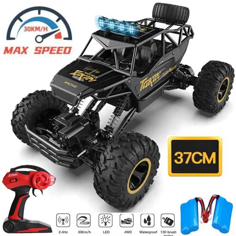 116 / 112 All Terrain RC Car 30KM/H High Speed 4WD Electric Remote Control Car Buggy 4X4 Off-Road Truck Vehicle Model Toy Gift G251218