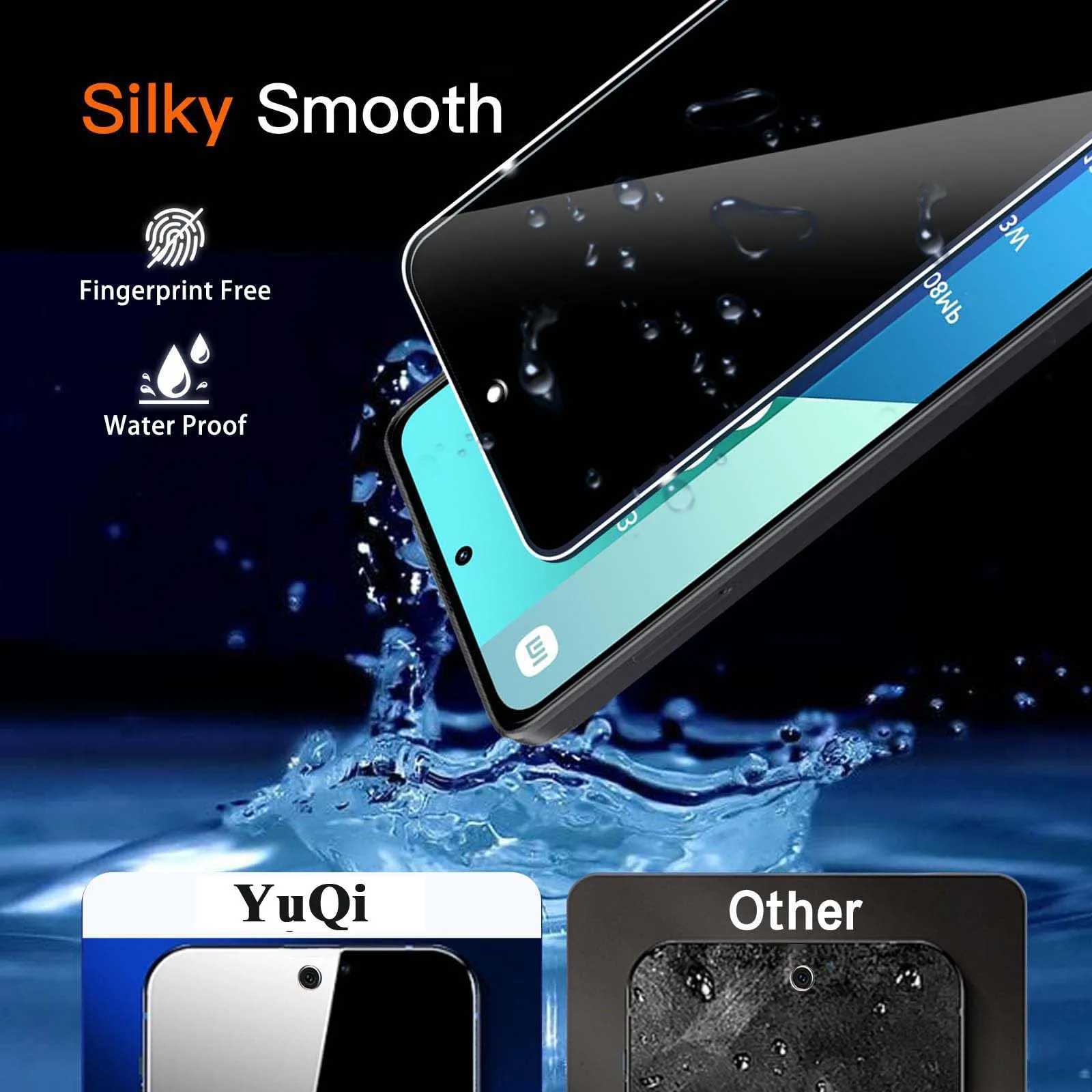 For Redmi Note 13 Pro Screen Protector 4G 5G Tempered Glass HD Crystal Clear Anti Spy Peep Privacy 9H High Aluminum G251218