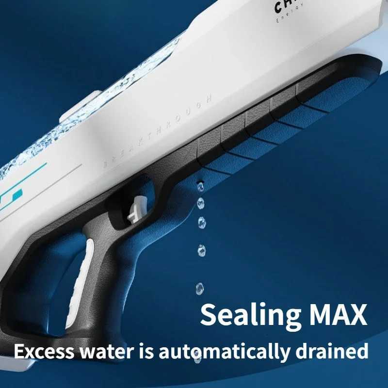 Automatically Water High Pressure Electric Water Gun Toys for Kids Summer Outdoor Pool Fight Games Children Water Toys Giftt251218