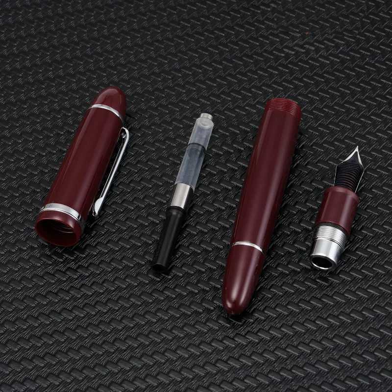 1PCS Jinhao X159 Fountain Pen Acrylic Barrel Refine Lacquer Fine Nib for Writing Signature Off School Ink Pen Y251218