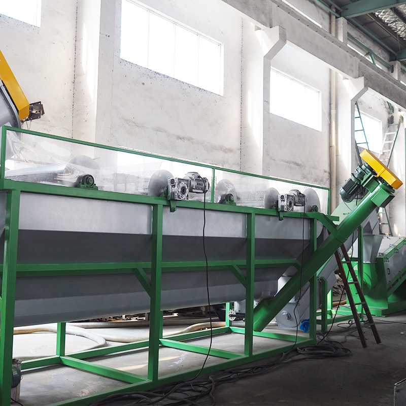 Advanced Fully Automatic Washing and Drying Line for Waste PP/PE Film and Raffia Bag Recycling