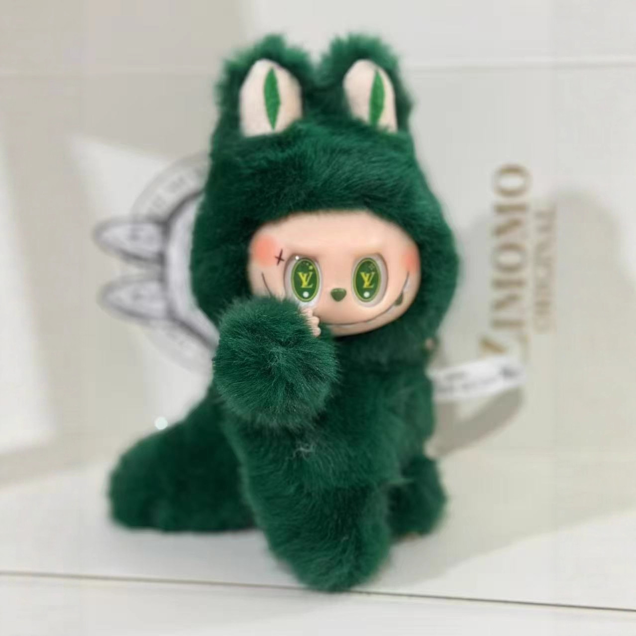 20cm Labubu Edition Exciting Macaron Big Energy PVC Material for Hidden Figure Character