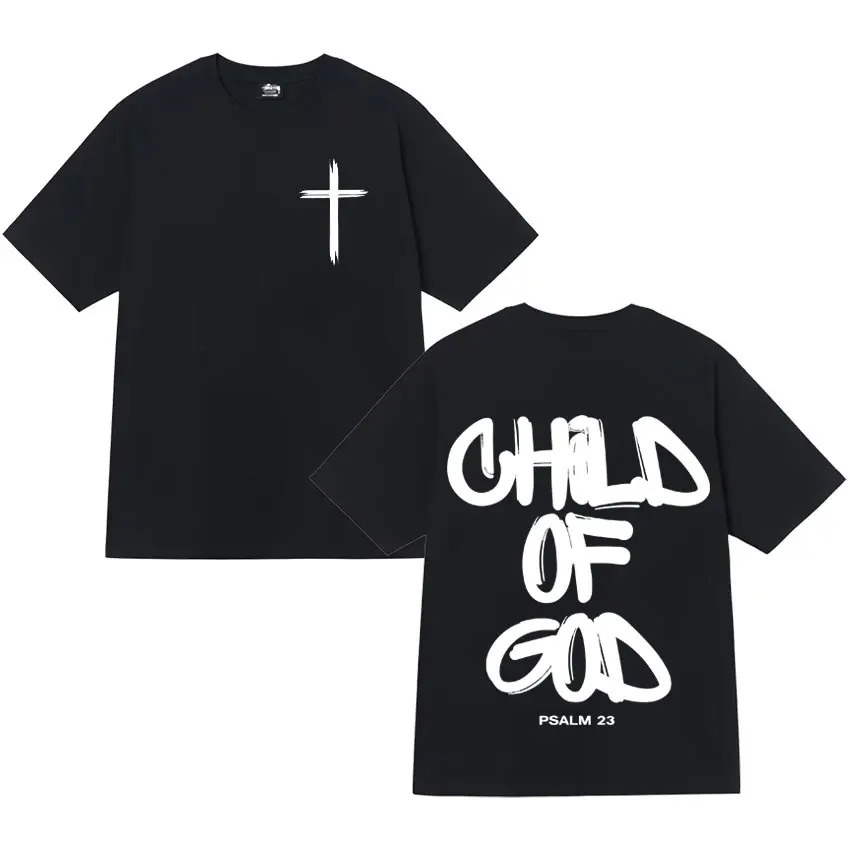 Ghod of God Bible Christian Religious Jesus Graphics Print Women Tshirt Mens Clothing High Quality T Shirt Streetwear 251218