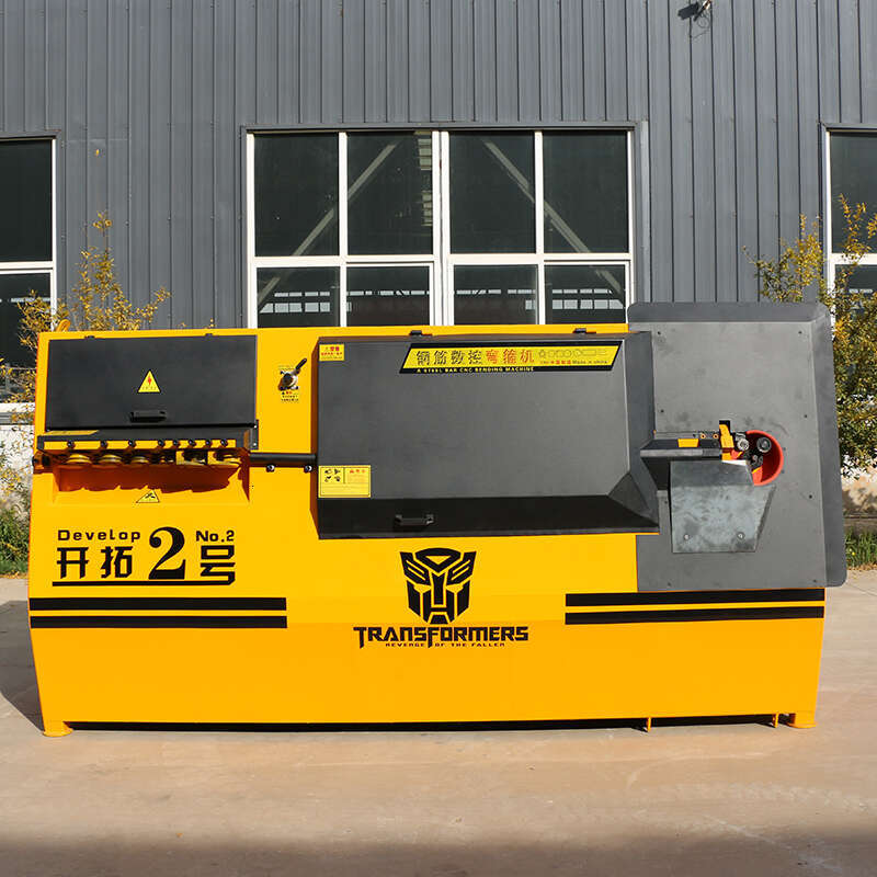 Automatic Feeding and Bending Machine for Steel Hoops with Batch Production Capability