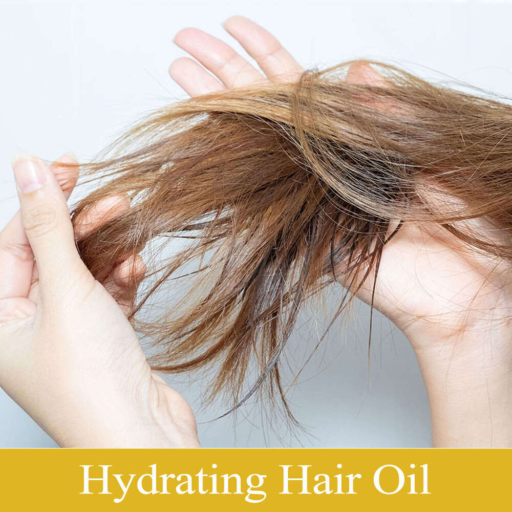 Hoygi Brazilian Nourishing Moisturizes and Smoothes Repairs Permed Dyed Dry Split Ends Strengthens Hair Oil