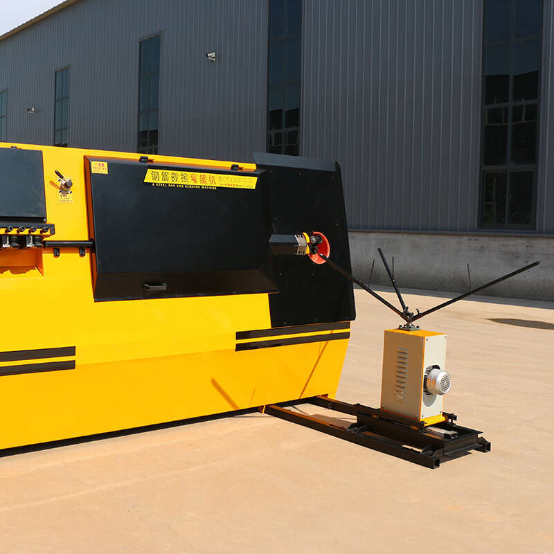 Automatic Steel Hoop Bending Machine for Concrete Rebar Cages and Foundation Reinforcement
