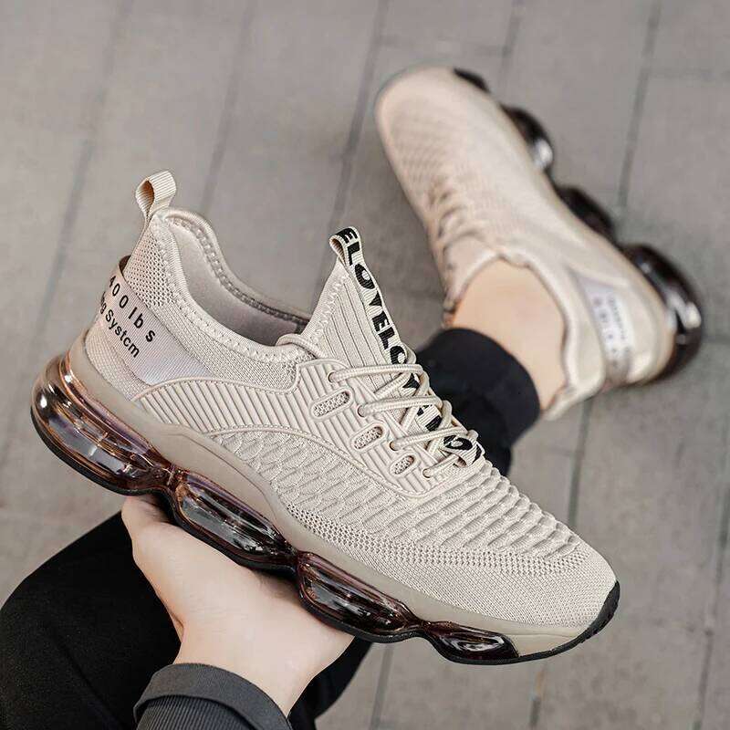 Luxury Men's Sneakers Casual Breathable Trainer Race Fashion Loafers Running Shoes for Male Tenis 25M1219