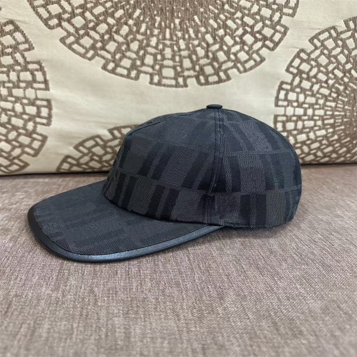 Fashion designer hat classic plaid Cotton Baseball cap for men women high end luxury cap retro plaid letter Sun hat Bucket hat 8916