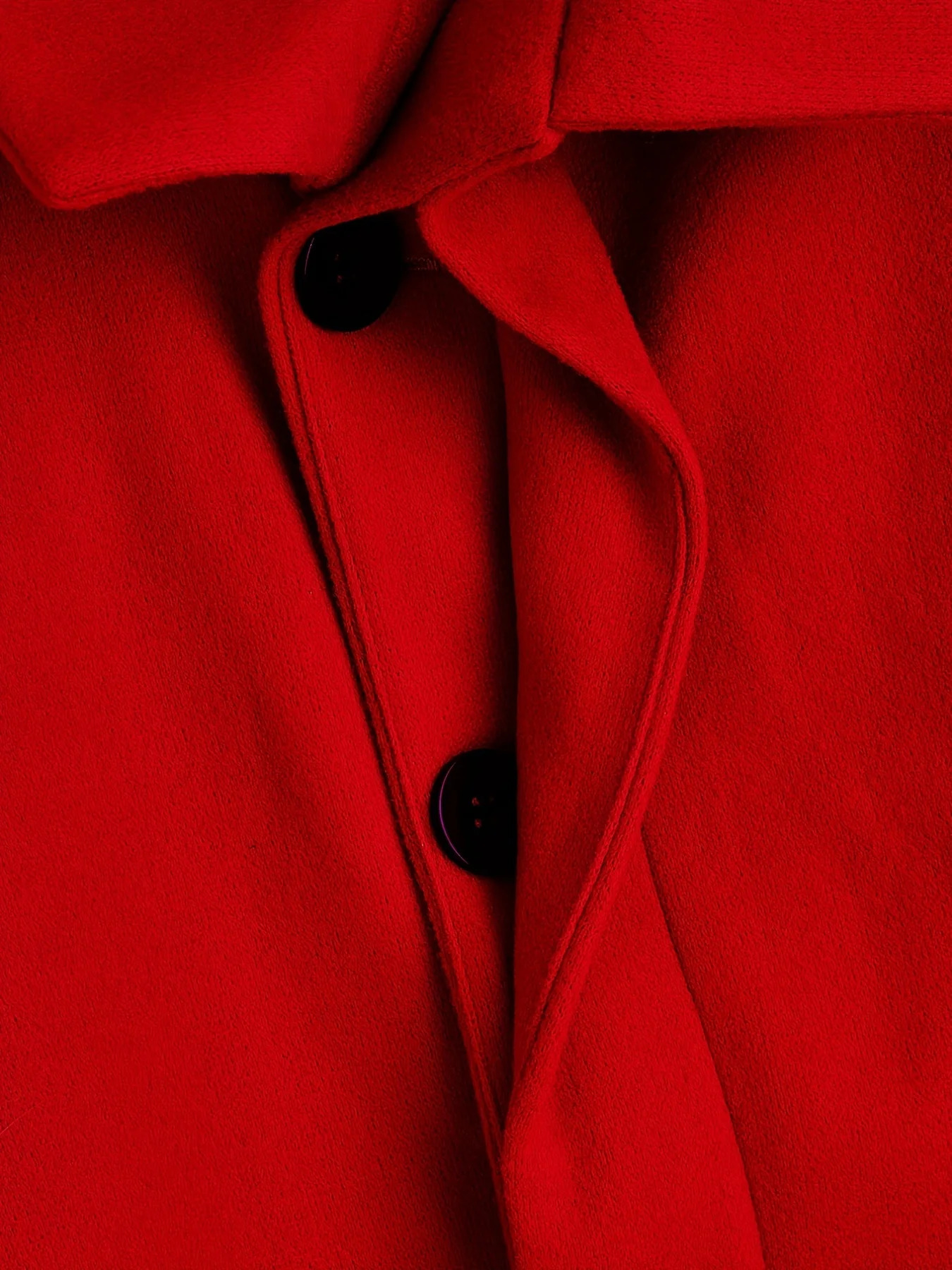 Mens Long Wool Coat Thickened Minimalist Trench with Stand Collar Urban Streetwear 251219