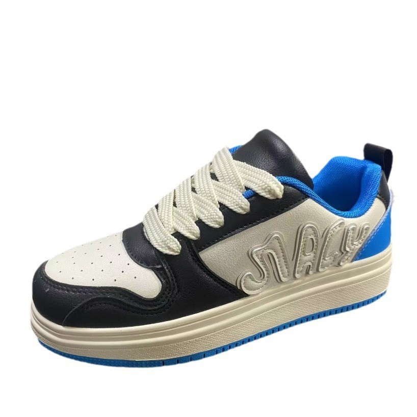 Retro bread shoes new white shoes height-increasing casual sneakers trendy fashion and versatile board shoes