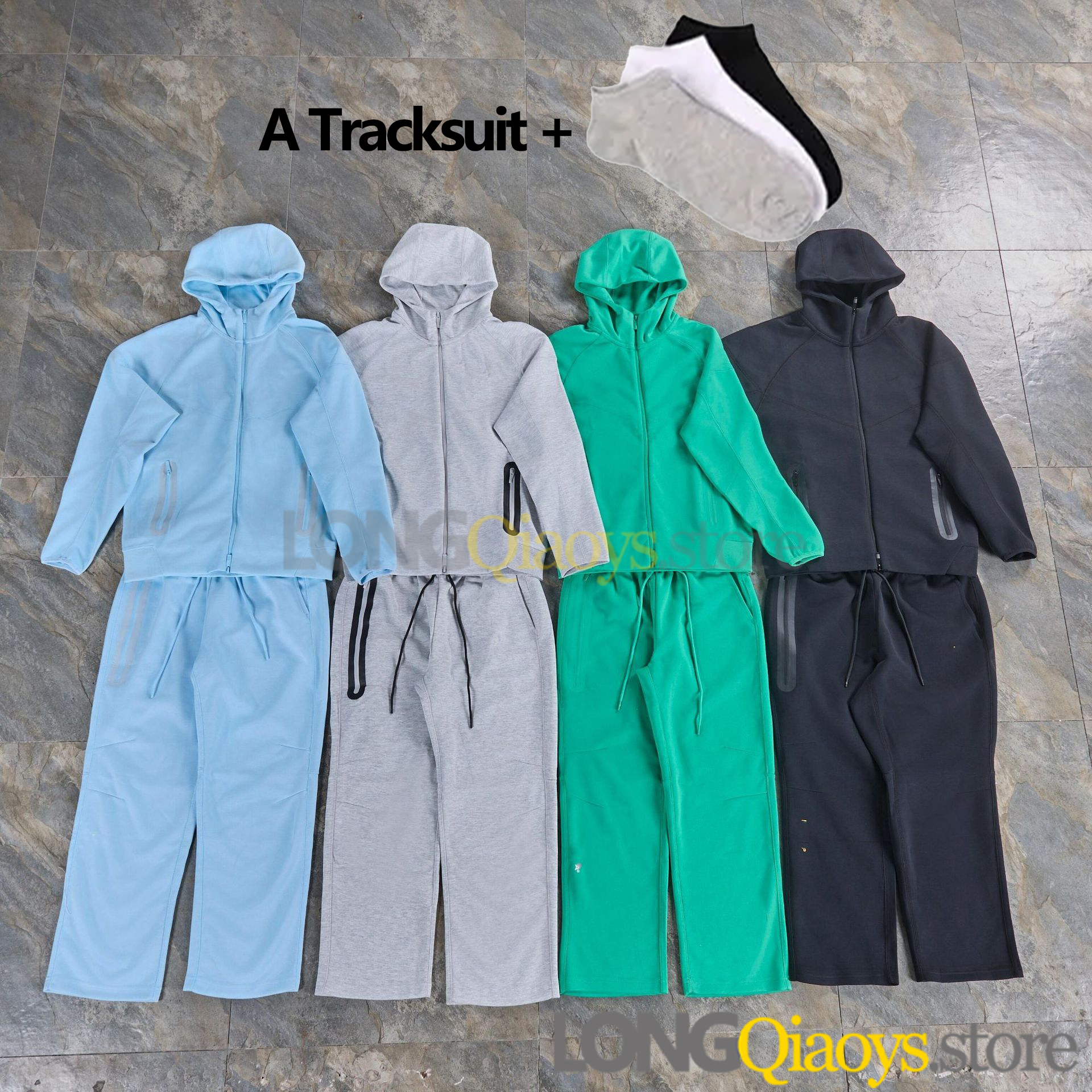 With Sock Mens Nocta Designer Hoodie Pants Set Two Tracksuit Piece Suit Men Woman Hooded Sweater Techfleece Trousers Track Suits Bottoms Running Jogger